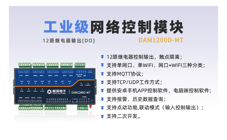 1200D-MT 工业级网络控制模块 1200D-MT 工业级网络控制模块