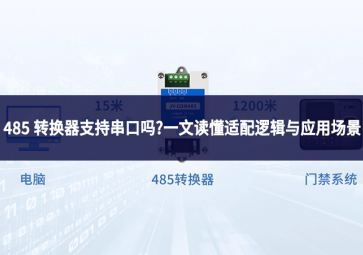 485 转换器支持串口吗?一文读懂适配逻辑与应用场景