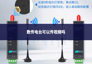 数传电台可以传视频吗